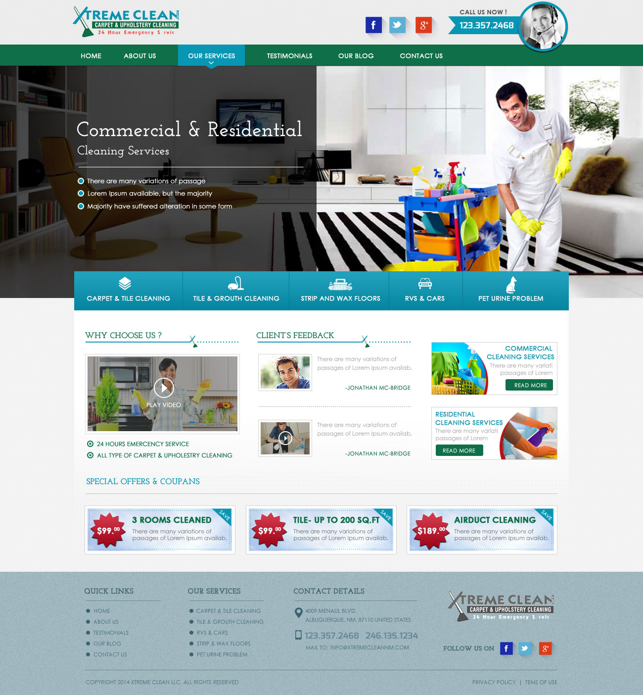 Web Design by Ljubisa for Maverick Web Video | Design #5053972