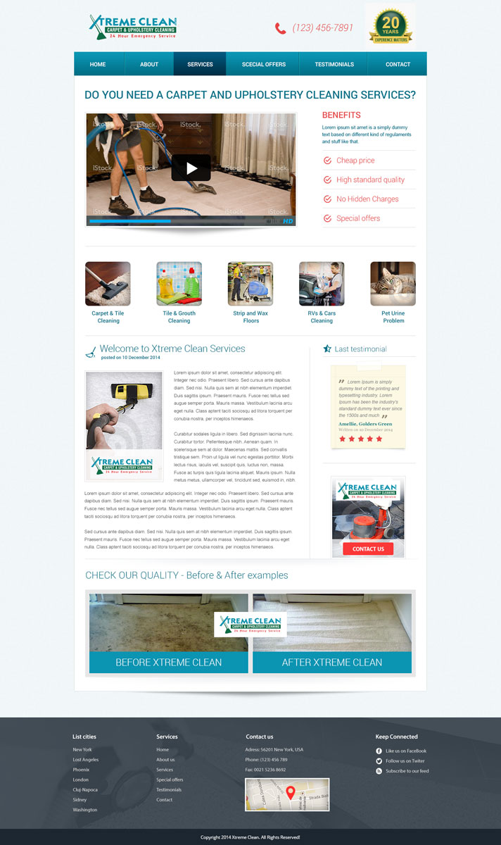 Web Design by Ljubisa for Maverick Web Video | Design #5071285