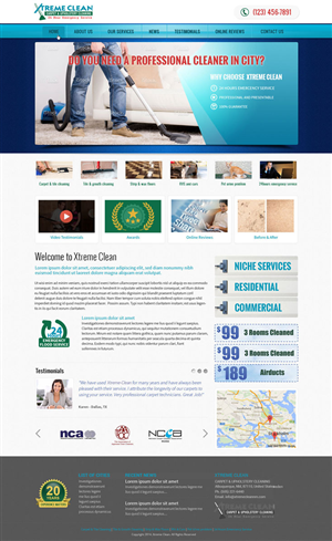 Web Design par Ljubisa pour Maverick Web Video | Design : #5079482