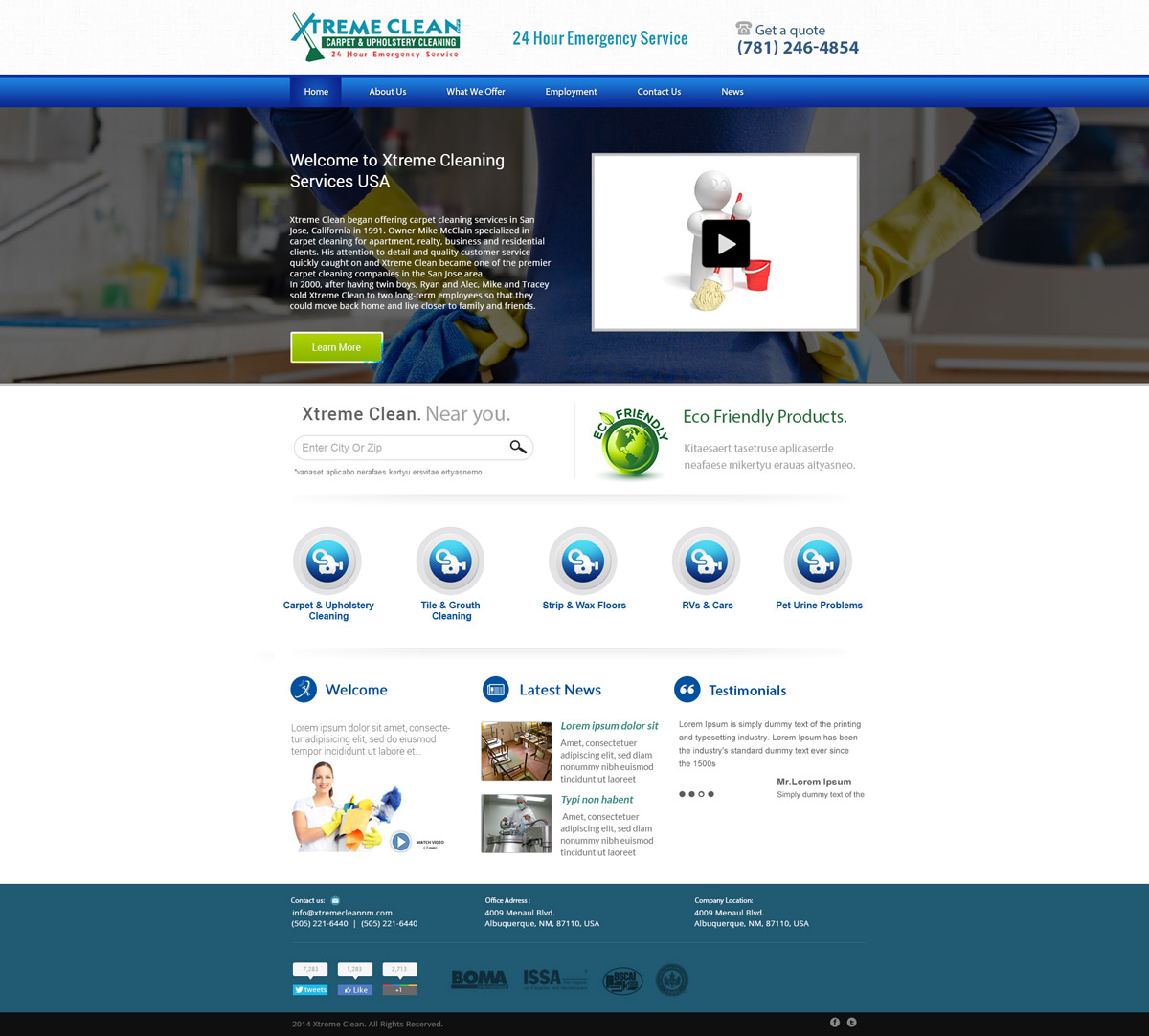 Web Design by Ljubisa for Maverick Web Video | Design #5096066