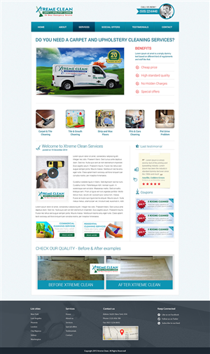 Web Design par Ljubisa pour Maverick Web Video | Design : #5278175