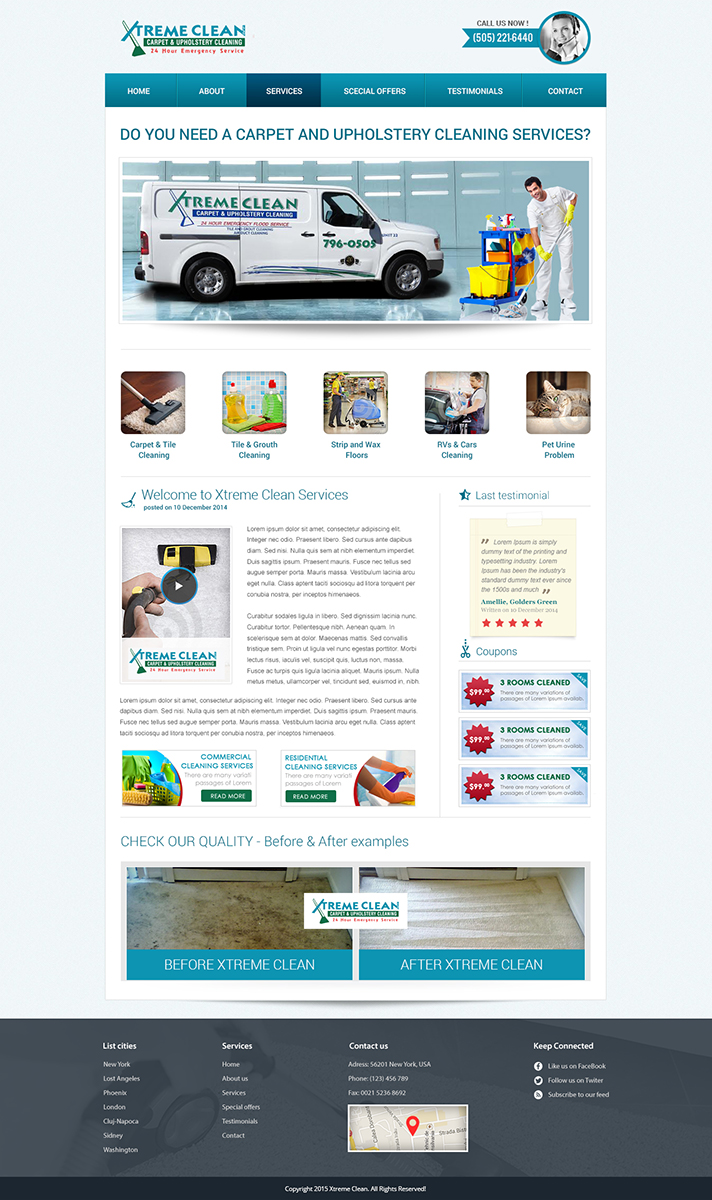 Web Design by Ljubisa for Maverick Web Video | Design #5302285