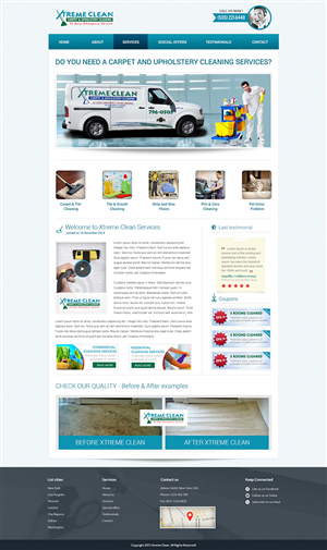 Web Design par Ljubisa pour Maverick Web Video | Design : #5302285