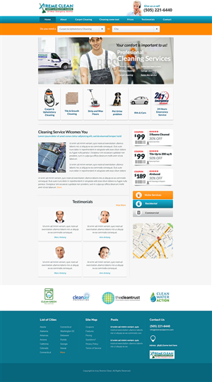 Web Design par Ljubisa pour Maverick Web Video | Design : #5313331