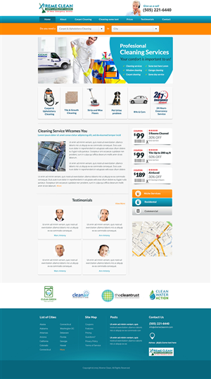Web Design par Ljubisa pour Maverick Web Video | Design : #5313336