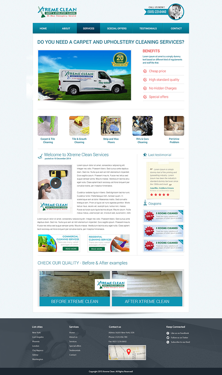 Web Design by Ljubisa for Maverick Web Video | Design #5515031