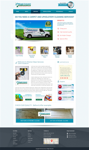 Web Design par Ljubisa pour Maverick Web Video | Design : #5515092