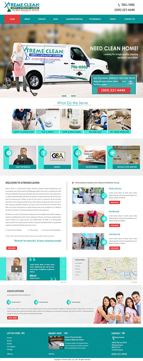 Web Design by Karthik_Designer for Maverick Web Video | Design #5243800