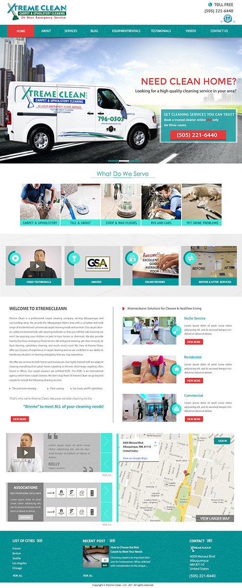 Web Design by Karthik_Designer for Maverick Web Video | Design #5243835