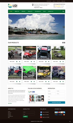 Web-Design von pb für LGI Carts | Design: #3631488