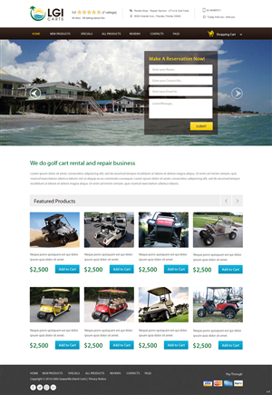 Web-Design von pb für LGI Carts | Design: #3641685
