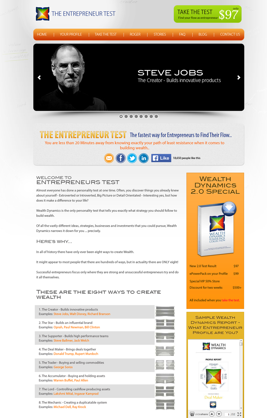 Wordpress Design by Expert Designer for Wealth Dynamics Pte Ltd | Design #3413165