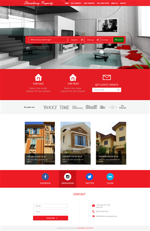 Web-Design von Behriatech für Strawberry Property | Design: #3374272