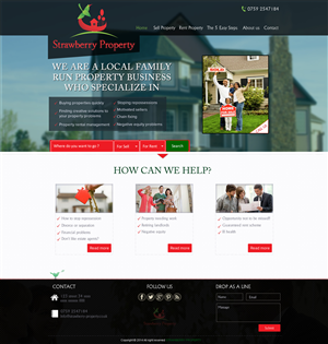 Web-Design von Behriatech für Strawberry Property | Design: #3398327
