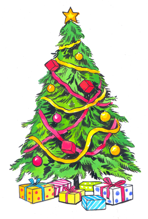 Kids Christmas story illustration | Illustration Design by rkailas
