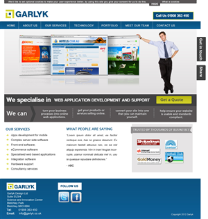 Web Design by Hetal  for Garlyk Limited | Design: #845855