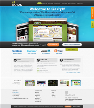 Web Design by Silverclouding for Garlyk Limited | Design: #841598