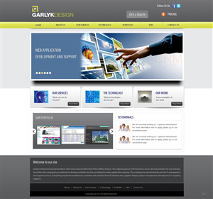 Web Design by pb for Garlyk Limited | Design: #834285