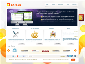 Web Design by GK for Garlyk Limited | Design: #836938