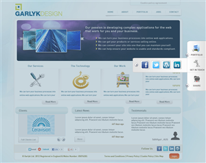 Web Design by GK for Garlyk Limited | Design: #845826