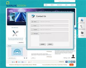Web Design by GK for Garlyk Limited | Design: #847520