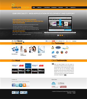 Web Design by Impressive Solutions for Garlyk Limited | Design: #832721