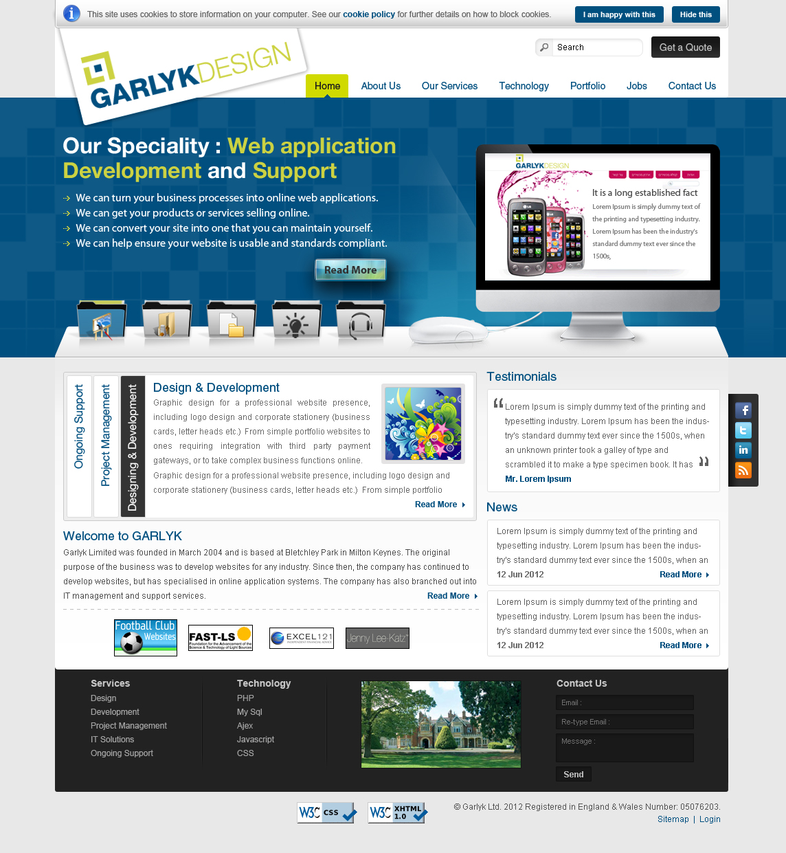 Diseño Web por Creative Usha para Garlyk Limited | Diseño #838927