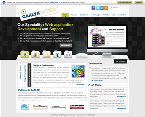 Web Design by Creative Usha for Garlyk Limited | Design: #840469