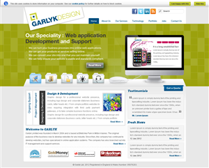 Web Design by Creative Usha for Garlyk Limited | Design: #840480