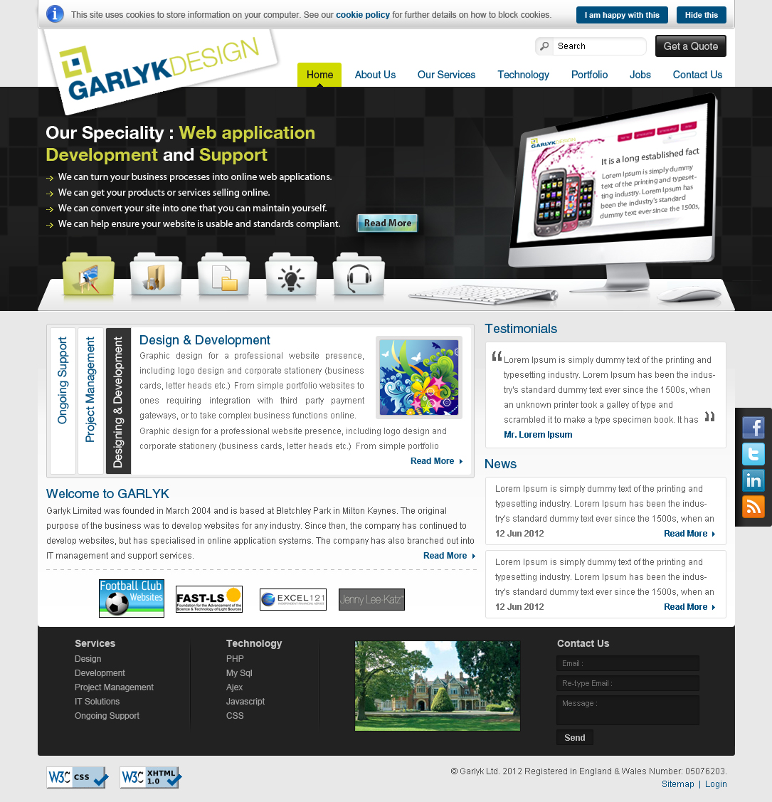 Diseño Web por Creative Usha para Garlyk Limited | Diseño #841164