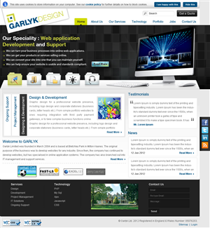 Web Design by Creative Usha for Garlyk Limited | Design: #845423