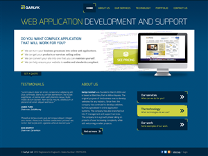 Web Design by Fuxxo Works for Garlyk Limited | Design: #849529
