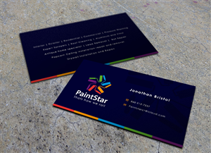 Paintstar, an needs a business card | Business Card Design by Eggo May P