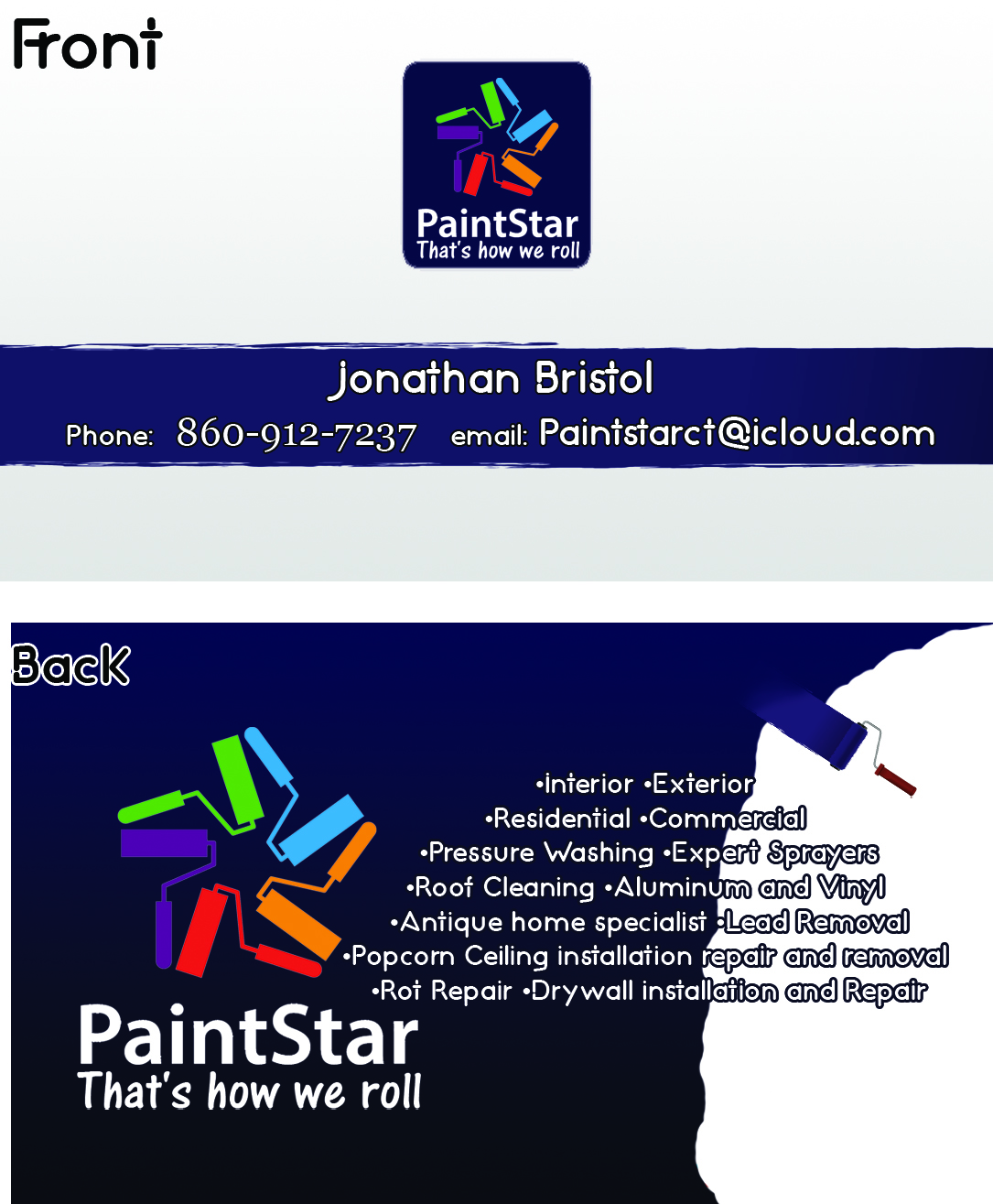 Design de Carte de Visite par mihalceart pour ce projet | Design #3365009