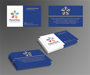Paintstar, an needs a business card | Business Card Design by kousik