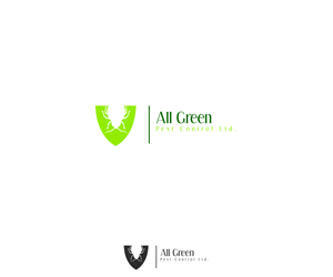 Logo Design by Ash  for All Green Pest Control Ltd. | Design: #3369231