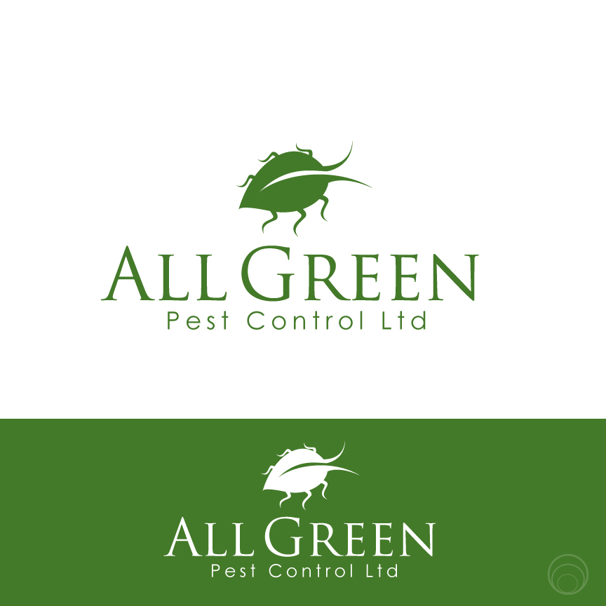 Logo Design by J. Brandt Studio for All Green Pest Control Ltd. | Design #3370068