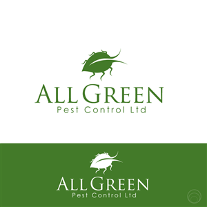 Logo Design by J. Brandt Studio for All Green Pest Control Ltd. | Design: #3370068