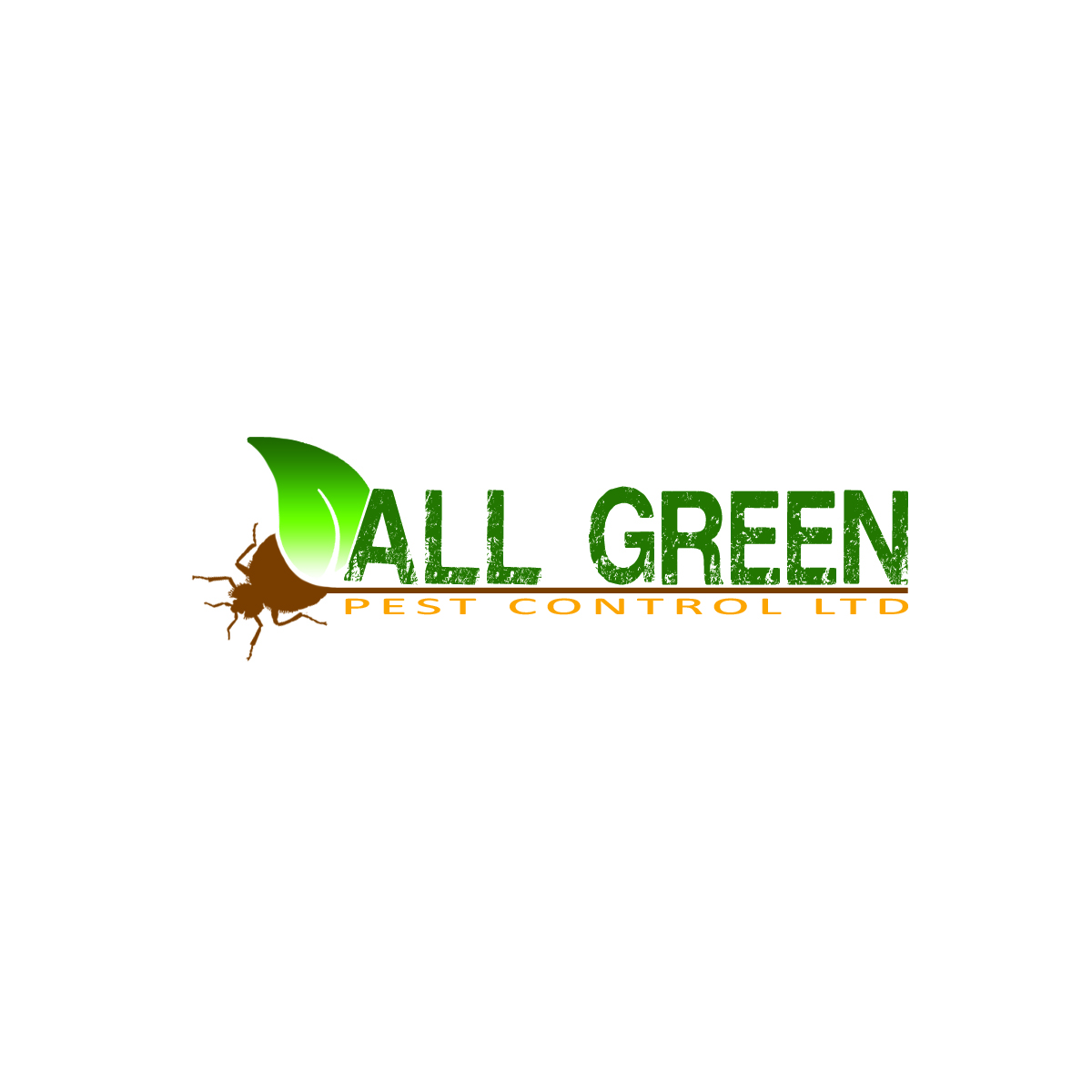 Logo Design by Multi-Dimensional Design for All Green Pest Control Ltd. | Design #3374058