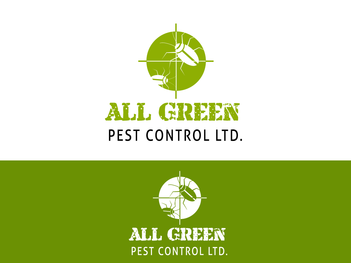 Logo Design by briliana for All Green Pest Control Ltd. | Design #3376030