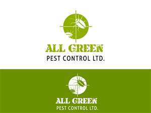 Logo Design by briliana for All Green Pest Control Ltd. | Design: #3376030