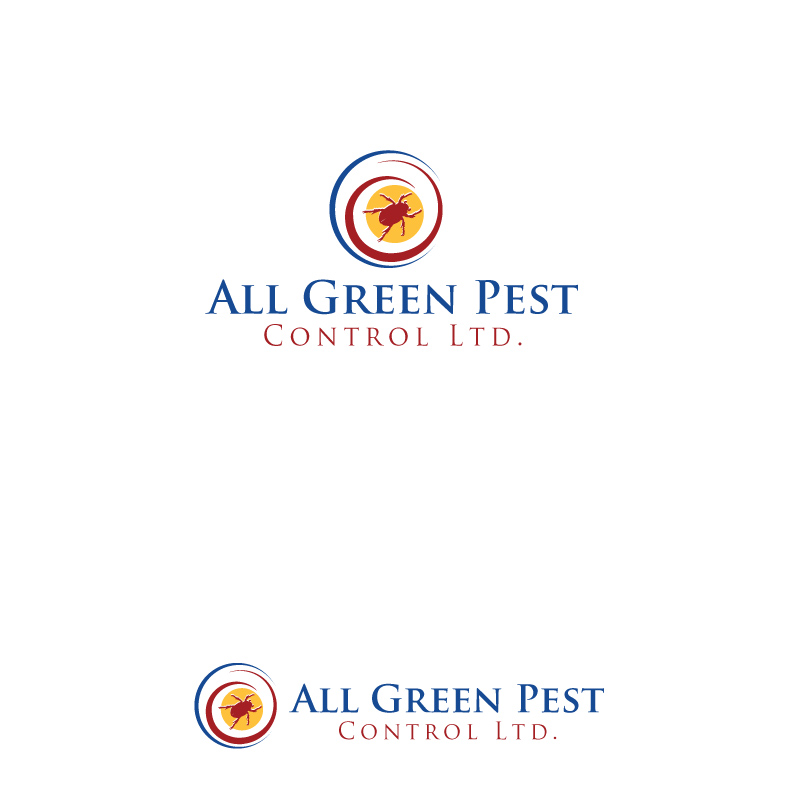 Logo Design by instudio for All Green Pest Control Ltd. | Design #3375253