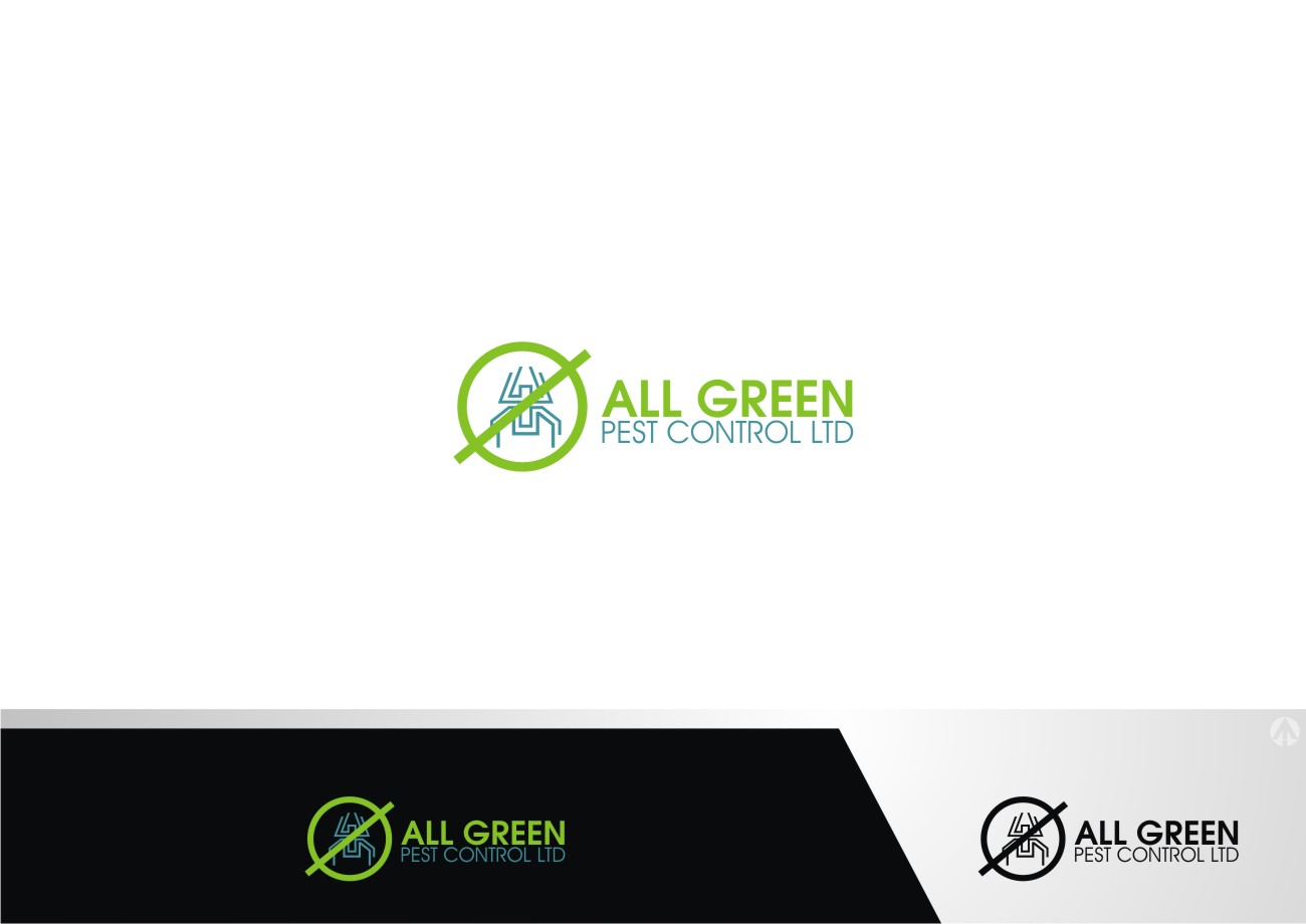 Logo Design by MBARO for All Green Pest Control Ltd. | Design #3365235