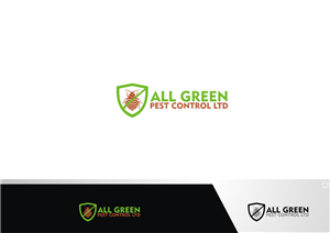 Logo Design by MBARO for All Green Pest Control Ltd. | Design: #3365580