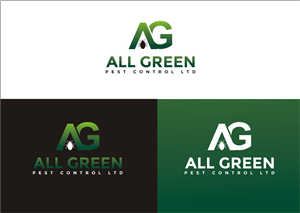 Logo Design by Sushma for All Green Pest Control Ltd. | Design: #3363668