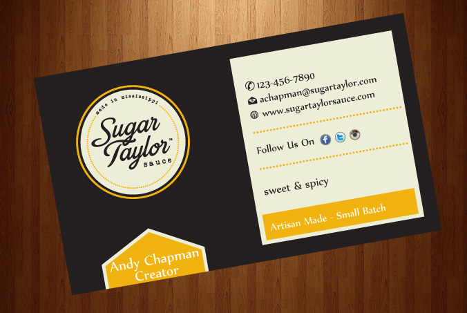 Business Card Design by harmi_199 for Eat Jackson | Design #3362915