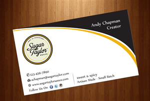 Diseño de Tarjeta de Presentación por harmi_199 para Eat Jackson | Diseño: #3362920