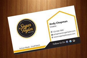 Diseño de Tarjeta de Presentación por harmi_199 para Eat Jackson | Diseño: #3362965