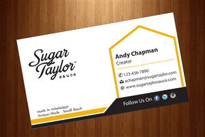 Diseño de Tarjeta de Presentación por harmi_199 para Eat Jackson | Diseño: #3362967