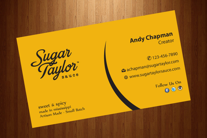 Diseño de Tarjeta de Presentación por harmi_199 para Eat Jackson | Diseño #3362985